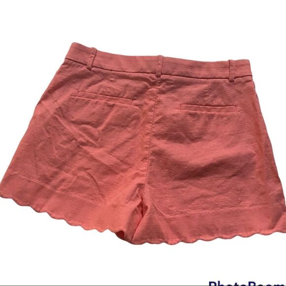 J. Crew Scallop Pink Shorts Size 4 - Picture 5 of 7